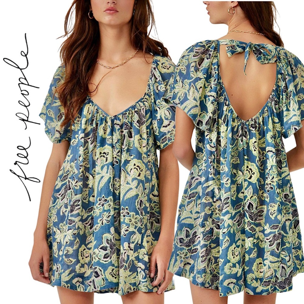 NWT Free People Kauai Getaway Printed Tunic
